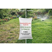 Karaoğlan Tarım Karışımlı Çim Bakım Gübresi Çim Gelişim Gübresi Çim Coşturan 5 kg