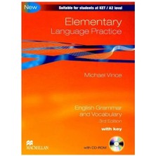 New Elementary Language Practice With Key (+Cd-Rom) - Michael Vince