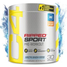 Cellucor C4 Ripped Sport Pre Workout Powder Arctic Snow Cone Weight Loss - 30 Servings-Usa Versiyon