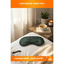 Letsii Yumuşak Hafif Gözleri Koruyucu Uyku Maskesi