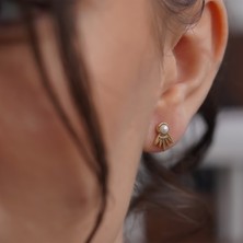 İzgi Incili Güneş Küpe