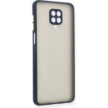  Xiaomi Redmi Note 9 Pro Kılıf Montreal Silikon Kapak - Lacivert Nemere