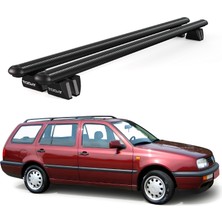 Today Auto Pençe Volkswagen Golf Iıı (1991-1999) Uyumlu Siyah Ara Atkı Port Bagaj Tavan Barı