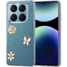 Selfbuysell Xiaomi Redmi Note 14 Pro 4g Fiyonk Desenli Kapak - Desen 10