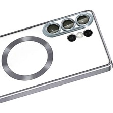  Samsung Galaxy S26 Ultra Kross Magneticsafe Kapak - Titan Gri Nemere