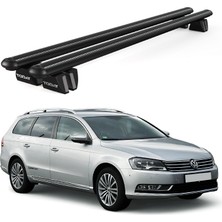 Today Auto Pençe Volkswagen Passat Variant B7 (2010-2014) Uyumlu Siyah Ara Atkı Port Bagaj Tavan Barı