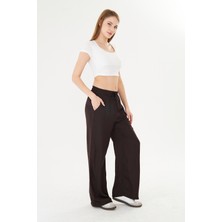 Pique 26KP1003 KADIN PANTOLON Beli Lastikli Viskon Kumaş Pantolon