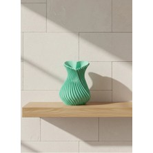 Selfbuysell Kalpli Vazo Turkuaz