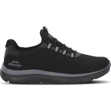Slazenger Flex Fıt I Erkek  Koyu Gri Koşu & Yürüyüş Spor Ayakkabısı