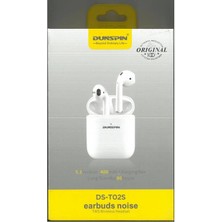 Dunspin Dunspın DS-T02S Earbuds Bluetooth Kulak Içi Kulaklık Beyaz