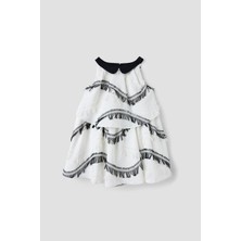 Lia Lea BG Store Kız Bebek Beyaz Elbise