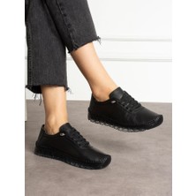 Cozi Company Hakiki Deri Inanılmaz Esnek Kadın Günlük Casual Ayakkabı Babet