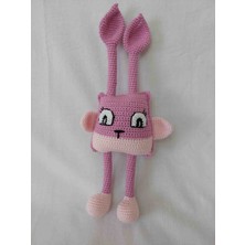 Evim Oyuncak Dünyası Pembiş Uzun Kulak Amigurumi Organik