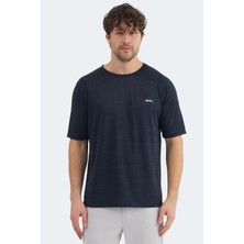 Slazenger Redvale Erkek  Mavi Tişört