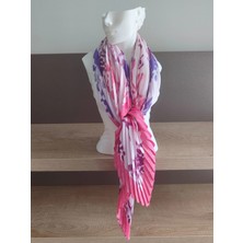 Trend Nexus Desenli Piliseli FULAR(70X70CM)ŞAL