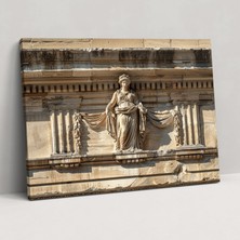 Popcas Michelangelo Duvar Sanatı Tanrıça Kanvas Tablo Ev Dekorasyonu