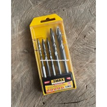 Dmax Pro Çok Amaçlı Uç Seti Ahşap Metal Sac Mermer Delme Ucu 6-12 5pcs