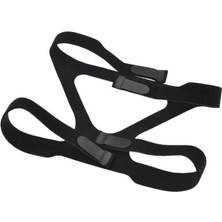 Allians Saç Bakım Maskesi, 4 Kollu Kafa Bandı, Siyah, Konforlu ve Şık Tasarım