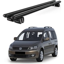 Today Auto Pençe Volkswagen Caddy Life 5d (2004-2015) Uyumlu Siyah Ara Atkı Port Bagaj Tavan Barı