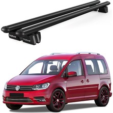 Today Auto Pençe Volkswagen Caddy VAN(2003-2015) Uyumlu Siyah Ara Atkı Port Bagaj Tavan Barı