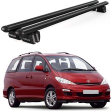 Today Auto Pençe Toyota Estima (2000-2006) Uyumlu Siyah Ara Atkı Port Bagaj Tavan Barı