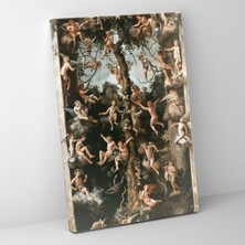 Popcas Efsanevi Yaratıklar Raffaello Sanzio Kanvas Tablo