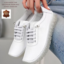 Cozi Company Hakiki Deri Inanılmaz Esnek Kadın Günlük Casual Ayakkabı Babet
