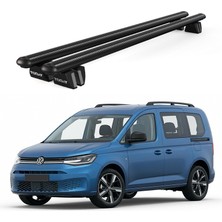 Today Auto Pençe Volkswagen Caddy Life 5d (2015-) Uyumlu Siyah Ara Atkı Port Bagaj Tavan Barı