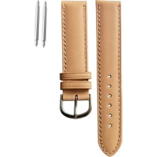 FirstModel 20 mm Universal Hakiki Deri Kordon Kahve