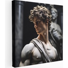 Popcas Rönesans Şaheseri Kanvas Tablo Rönesans David