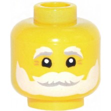 LEGO Minifigür Parçaları: Kafa: 3626PB2914