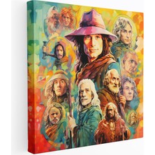 Popcas Yüzüklerin Efendisi Kanvas Tablo - Ikonik Koleksiyon - Yüzüklerin Efendisi Duvar Dekorasyonu Karakter Koleksiyonu Duvar Sanatı