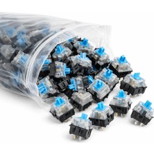 Maker Fabrika Su Geçirmez Mekanik Klavye Blue Switch - Clicker Switch - 50 Adet