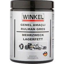 Winkel 1 kg Genel Amaçlı Rulman Gresi Yüksek Su Direnç Seviyesi ile Metal Uygulamalar İçin