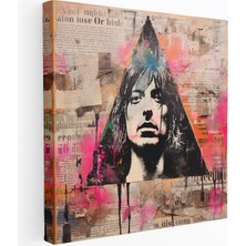 Popcas Konser Posterleri Koleksiyonu Pink Floyd Kanvas Tablo Duvar Sanatı Hayranlar Için