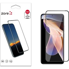 Maks Technology Redmi Note 11 Pro Plus 5g Mkst Kenarları Kırılmaya Dayanıklı Cam Ekran Koruyucu - Siyah