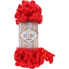 Alize Puffy Kırmızı 1 Adet Colar : 56