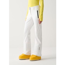 Colmar Modernity Kadın Kayak Pantolonu-CLM.0283R6XZ Beyaz Renkli Nefes Alabilir Özellikli