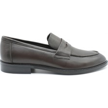 İmza Kahverengi Hakiki Deri Cls Bağcıksız Ayakkabı 1033255150