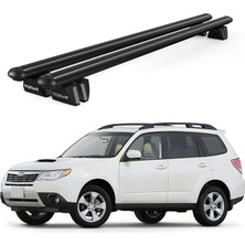Today Auto Pençe Subaru Forester (2008-2012) Uyumlu Siyah Ara Atkı Port Bagaj Tavan Barı