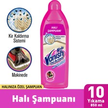 Vanish 850 ml Halı Şampuanı Makinede Kullanım için Özel Kir Kaldırma Sistemi