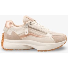İnna Butikk Etaky Kadın Spor Ayakkabı Casual Sneaker - Bej Rose
