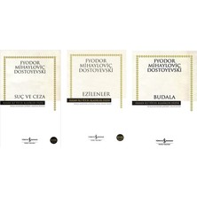 Türkiye İş Bankası Kültür Yayınları Suc ve Ceza+Ezilenler+Budala=(3kitap)