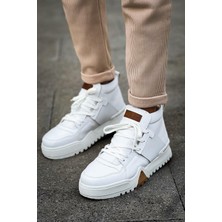 ABR-MN057 - Gbz Ghost Line Erkek Bot Beyaz / Beyaz