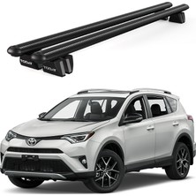 Today Auto Pençe Toyota Rav4 XA40 (2013-2018) Uyumlu Siyah Ara Atkı Port Bagaj Tavan Barı