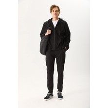 Vena Erkek David Black Beli Lastikli Slim Fit Jogger Pantolon - Black