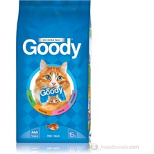 Goody Balıklı Ekonomik Yetişkin Kedi Maması 15 Kg Besleyici ve Pratik Seçenek