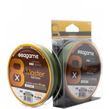 Seagame Master X8 Pe 300M Moss Green Olta Ip Misinası - 0.20MM