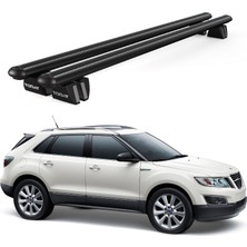 Today Auto Pençe Saab 9_4X (2011-2012) Uyumlu Siyah Ara Atkı Port Bagaj Tavan Barı