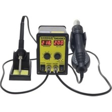 M21 Gordak 968D Diğital Cift Ekran Havya ve Lehim Istasyonu